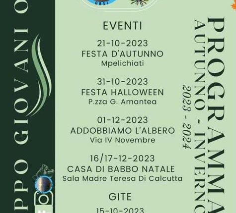 festa d’autunno programma