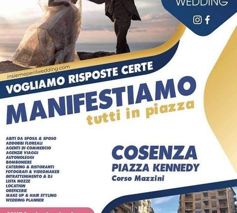 insieme per il wedding locandina