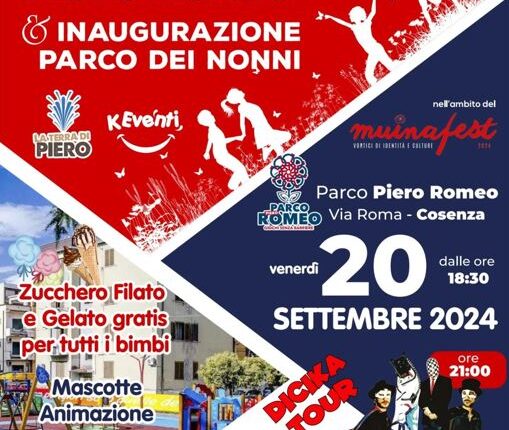 parco dei nonni inaugurazione loc