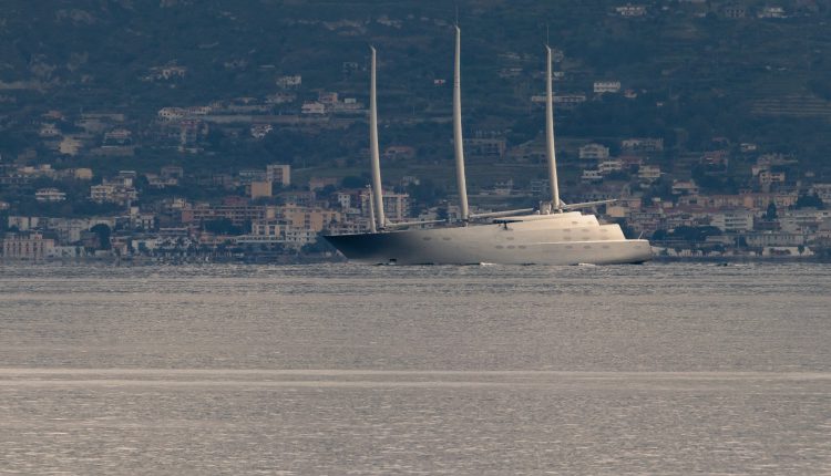 sailing yacht A